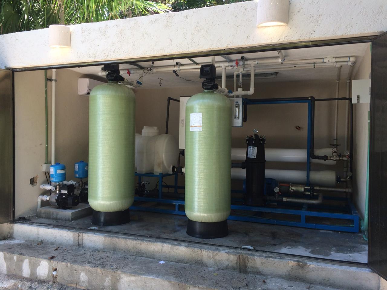 Sistema de Tratamiento de Agua Salada, Hotel Jashita Tankah, Qroo