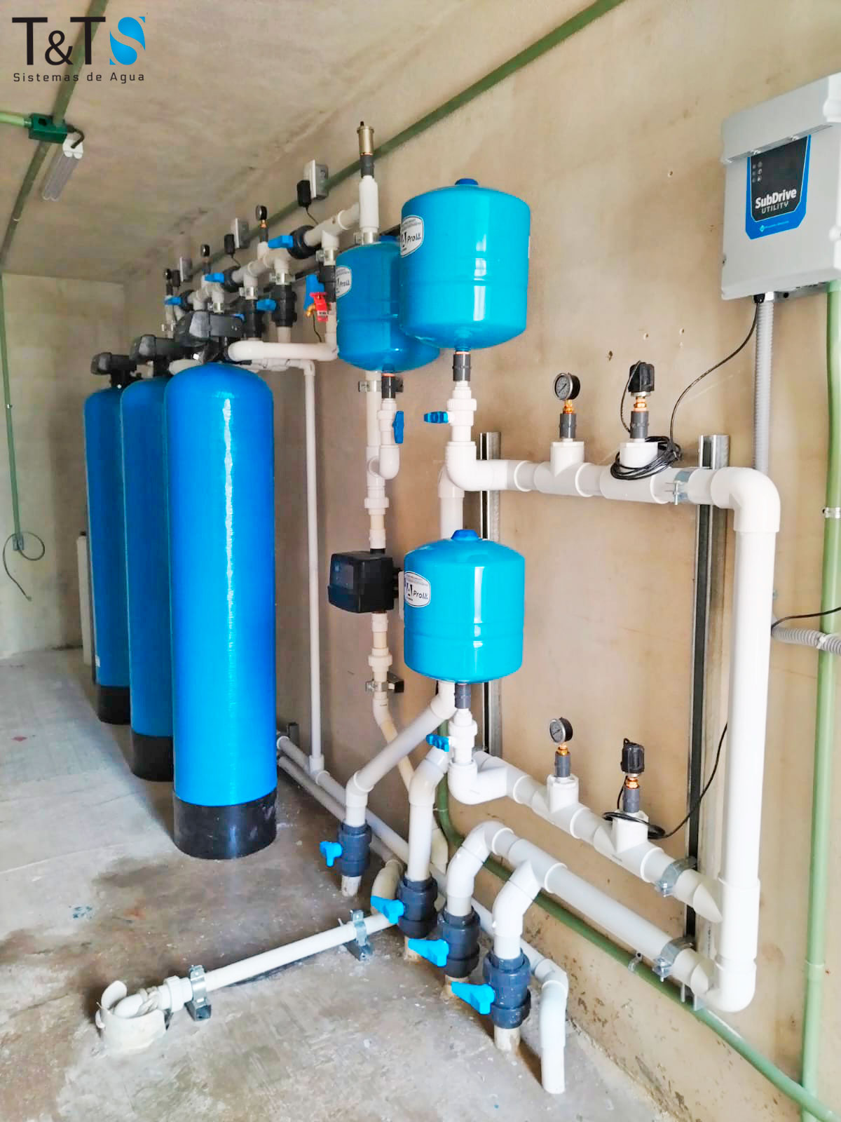 TDA y Sistema de bombeo, AREIA, Tulum